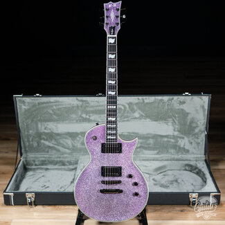 ESP Guitars ESP E-II Eclipse DB EMG Guitar w/ Case – Purple Sparkle (B-stock)