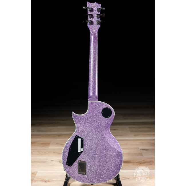 ESP E-II Eclipse DB EMG Guitar w/ Case – Purple Sparkle (B-stock)