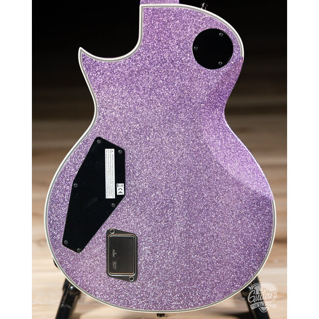 ESP E-II Eclipse DB EMG Guitar w/ Case – Purple Sparkle (B-stock)