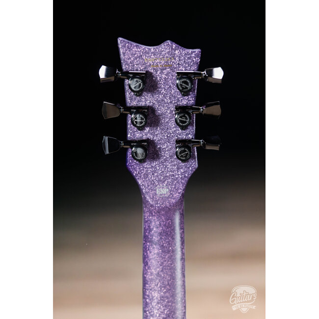 ESP E-II Eclipse DB EMG Guitar w/ Case – Purple Sparkle (B-stock)
