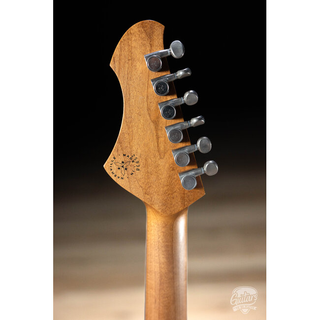 Novo Custom Serus J w/ Chunky C & Ebony, Fralin P-90s - Copper Sparkle