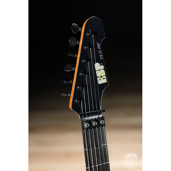 ESP USA TE-II FR w/ Seymour Duncans & Floyd Rose – Satin Black Cherry Sunburst