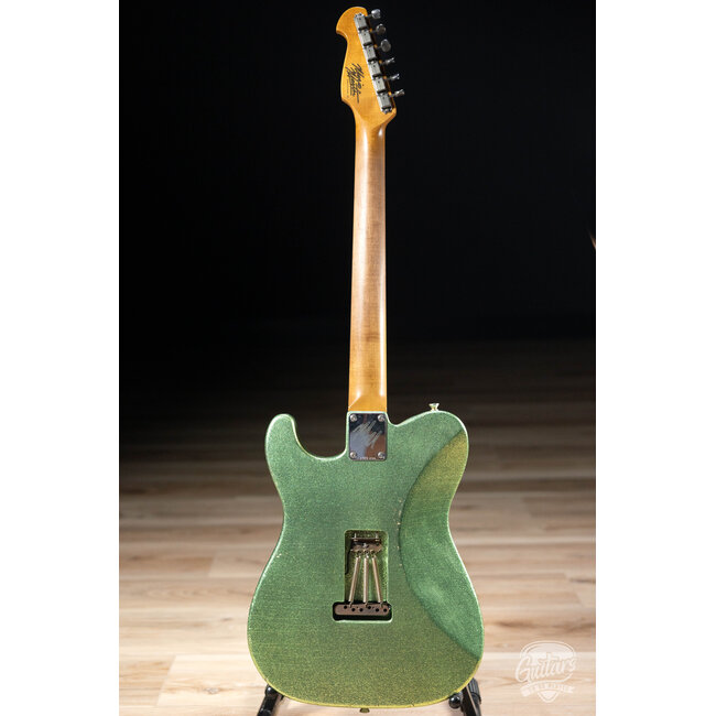 Mario Martin Guitars Honcho Swamp Ash w/ Rosewood – Coke Bottle Green Flake