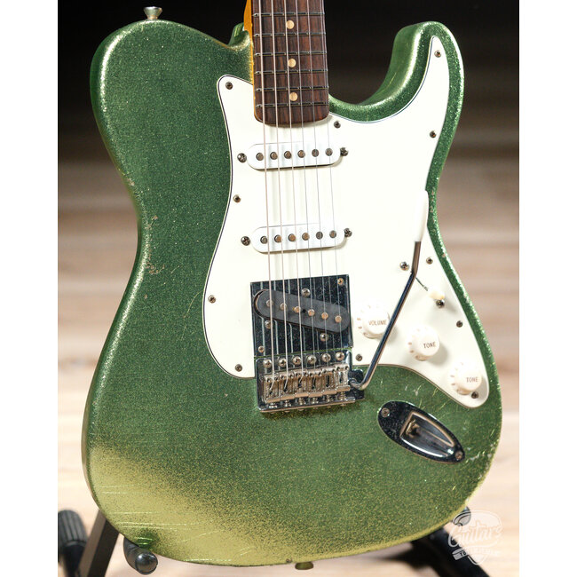 Mario Martin Guitars Honcho Swamp Ash w/ Rosewood – Coke Bottle Green Flake
