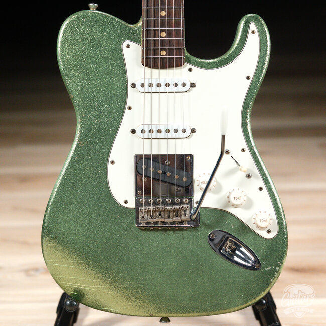 Mario Martin Guitars Honcho Swamp Ash w/ Rosewood – Coke Bottle Green Flake