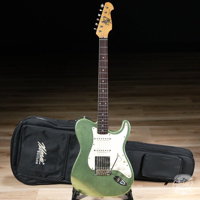 Mario Martin Guitars Honcho Swamp Ash w/ Rosewood – Coke Bottle Green Flake