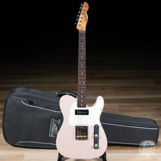 LsL Instruments LsL Instruments T Bone ERA S/P90 Roasted Pine Body – Faded Shell Pink