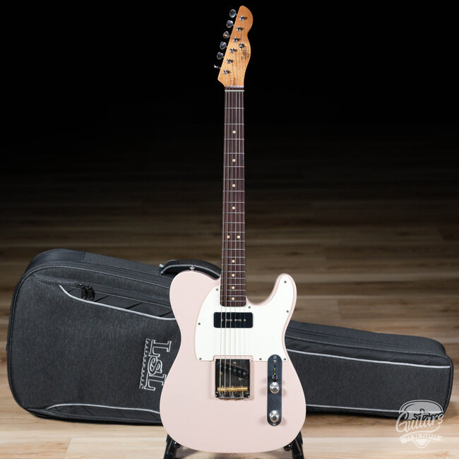 LsL Instruments T Bone ERA S/P90 Roasted Pine Body – Faded Shell Pink