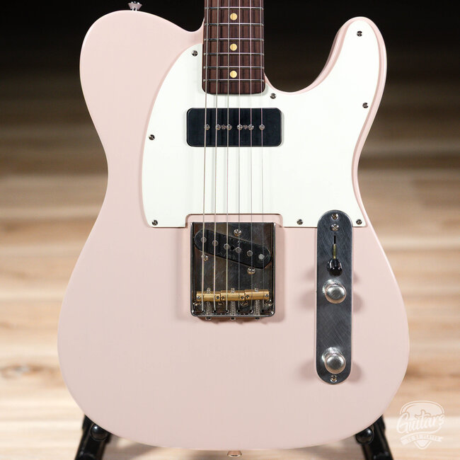 LsL Instruments T Bone ERA S/P90 Roasted Pine Body – Faded Shell Pink