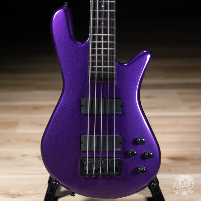 Spector NS Ethos HP 5 String Bass Guitar w/ Gigbag – Plum Crazy Gloss