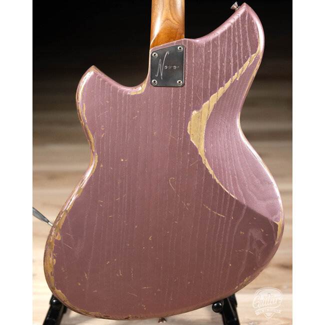 Novo Custom Miris J Semi-Hollow w/ Fralin P-90s – Heather Mist