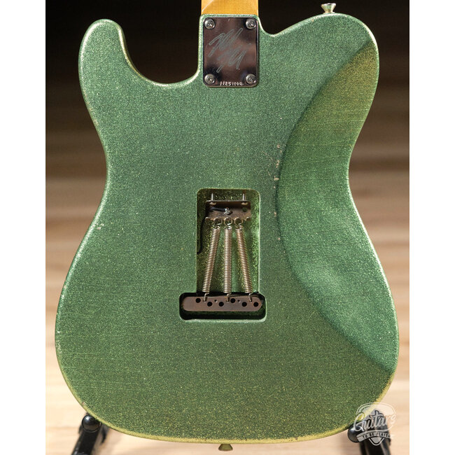 Mario Martin Guitars Honcho Swamp Ash w/ Rosewood – Coke Bottle Green Flake
