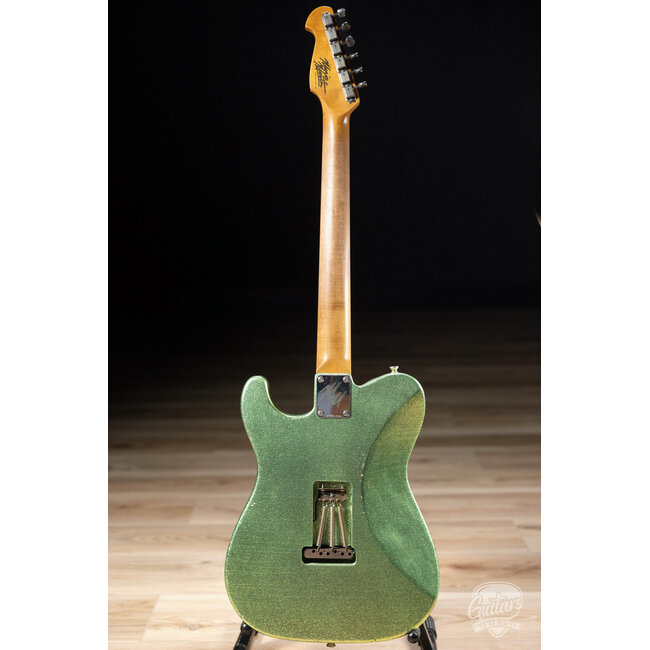 Mario Martin Guitars Honcho Swamp Ash w/ Rosewood – Coke Bottle Green Flake