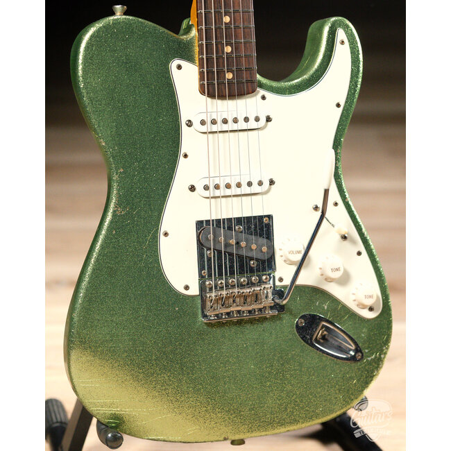 Mario Martin Guitars Honcho Swamp Ash w/ Rosewood – Coke Bottle Green Flake