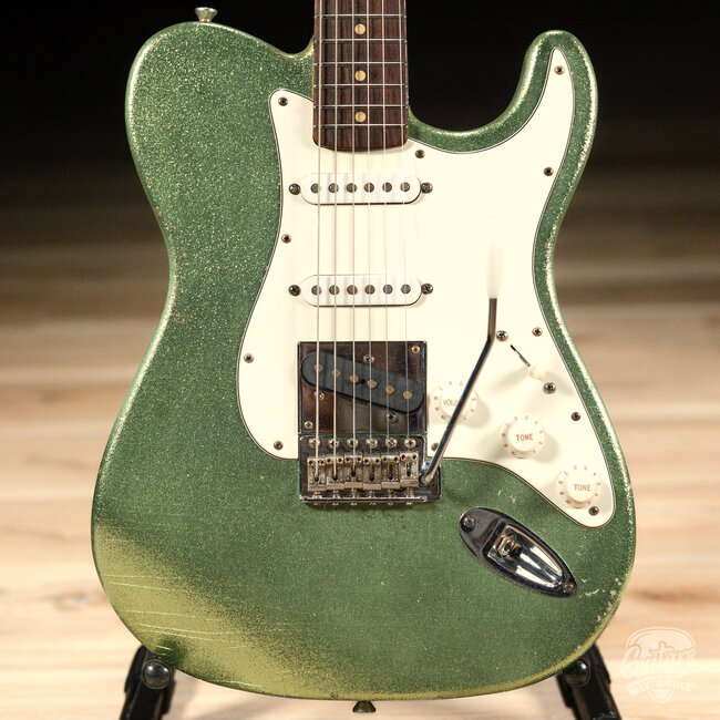 Mario Martin Guitars Honcho Swamp Ash w/ Rosewood – Coke Bottle Green Flake