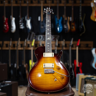 2007 PRS Singlecut Trem 10 Top Birds w/ Case – McCarty Tobacco Burst