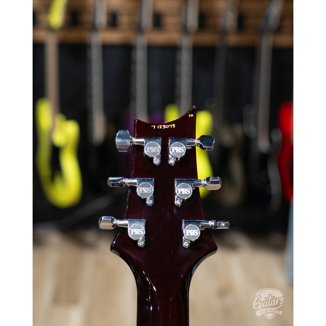 2007 PRS Singlecut Trem 10 Top Birds w/ Case – McCarty Tobacco Burst