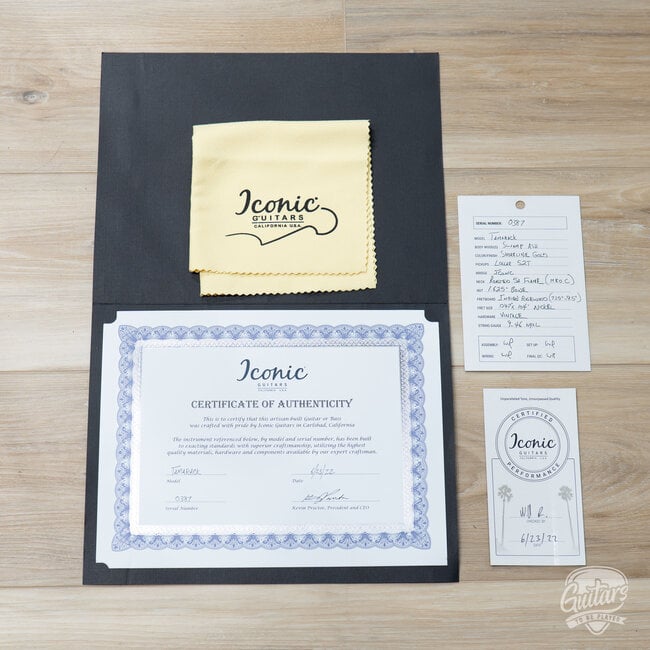 2022 Iconic Tamarack Swamp Ash T-Style w/ Case – Shoreline Gold