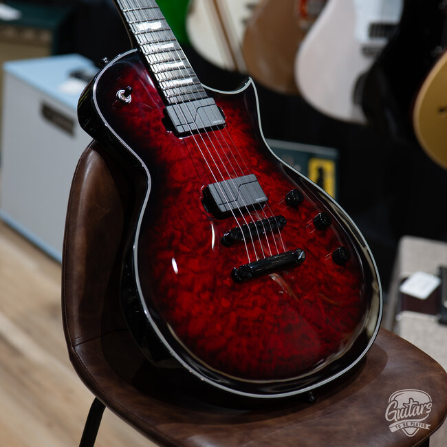 ESP E-II Eclipse Fishman Fluence – See Thru Black Cherry Sunburst (B-stock)