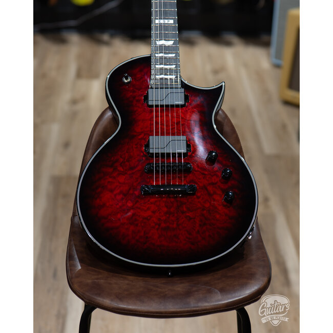 ESP E-II Eclipse Fishman Fluence – See Thru Black Cherry Sunburst (B-stock)
