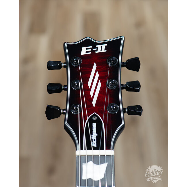 ESP E-II Eclipse Fishman Fluence – See Thru Black Cherry Sunburst (B-stock)