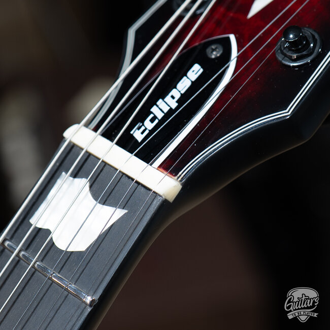 ESP E-II Eclipse Fishman Fluence – See Thru Black Cherry Sunburst (B-stock)