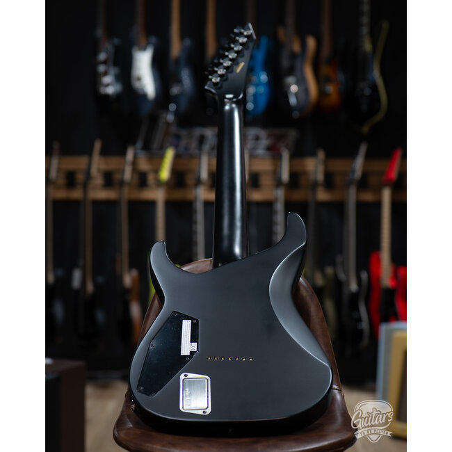 ESP E-II Horizon NT-7B Hipshot 7-String Baritone w/ Case – Black Satin (B-stock)