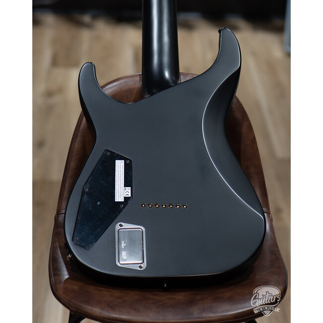 ESP E-II Horizon NT-7B Hipshot 7-String Baritone w/ Case – Black Satin (B-stock)