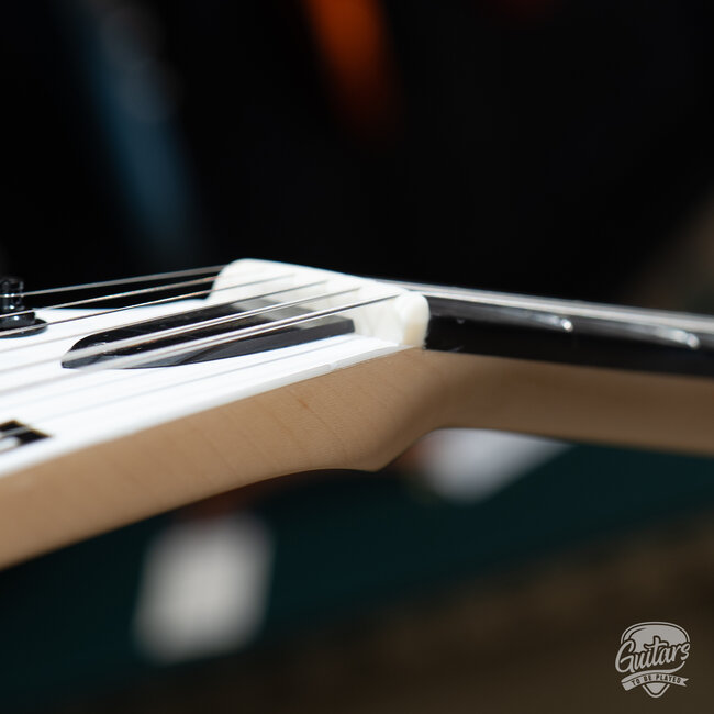 ESP E-II M-I NT Neck Thru Fishman Guitar w/ Case – Snow White (B-stock)