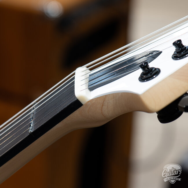 ESP E-II M-I NT Neck Thru Fishman Guitar w/ Case – Snow White (B-stock)