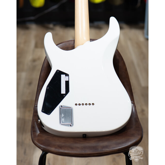 ESP E-II M-I NT Neck Thru Fishman Guitar w/ Case – Snow White (B-stock)