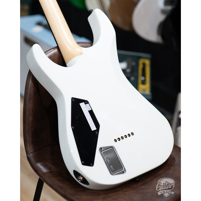 ESP E-II M-I NT Neck Thru Fishman Guitar w/ Case – Snow White (B-stock)