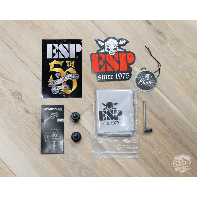 ESP E-II EX NT Guitar w/ Case – Black (B-stock)