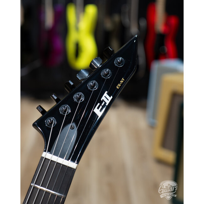 ESP E-II EX NT Guitar w/ Case – Black (B-stock)