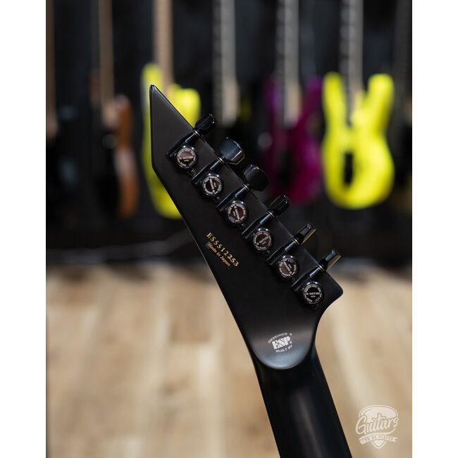 ESP E-II EX NT Guitar w/ Case – Black (B-stock)