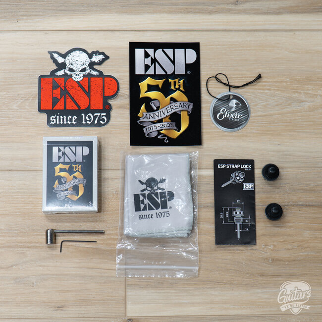 ESP E-II M-II 7 NT Bare Knuckle 7-String w/ Case – Purple Natural Fade (B-Stock)