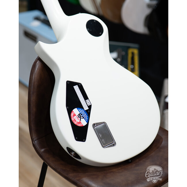 ESP E-II Eclipse EMG Electric Guitar w/ Case – Snow White Satin (B-stock)