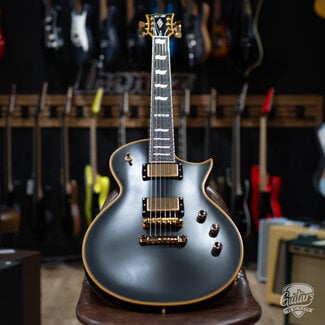 ESP Guitars ESP E-II Eclipse DB EMG Electric Guitar w/ Case – Vintage Black (B-stock)