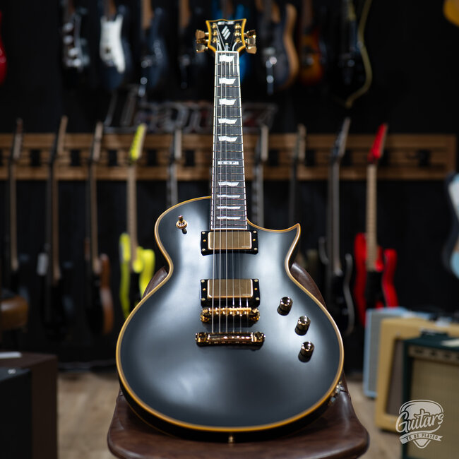 ESP E-II Eclipse DB EMG Electric Guitar w/ Case – Vintage Black (B-stock)