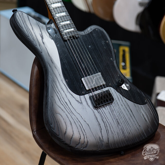 ESP LTD XJ-1B HT Baritone Swamp Ash Guitar – Silver Blast (B-stock)