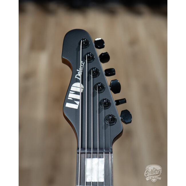 ESP LTD XJ-1B HT Baritone Swamp Ash Guitar – Silver Blast (B-stock)