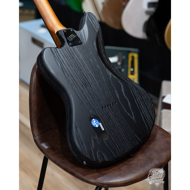 ESP LTD XJ-1B HT Baritone Swamp Ash Guitar – Silver Blast (B-stock)