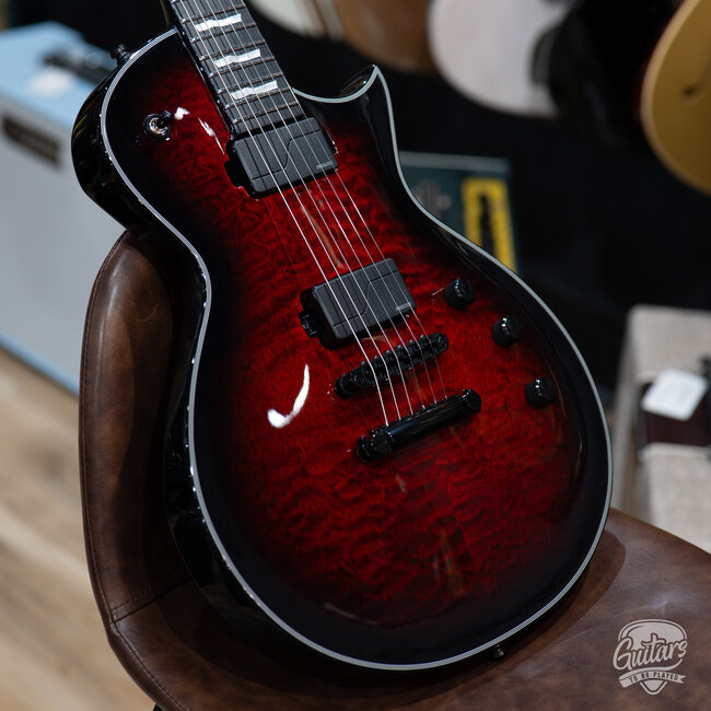 ESP E-II Eclipse Fishman Fluence – See Thru Black Cherry Sunburst (B-stock)