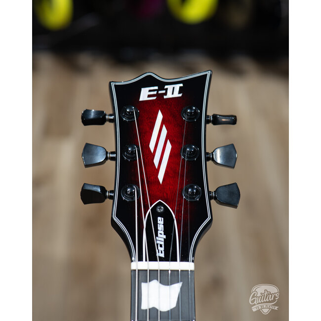 ESP E-II Eclipse Fishman Fluence – See Thru Black Cherry Sunburst (B-stock)