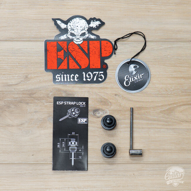 ESP E-II Eclipse Fishman Fluence – See Thru Black Cherry Sunburst (B-stock)