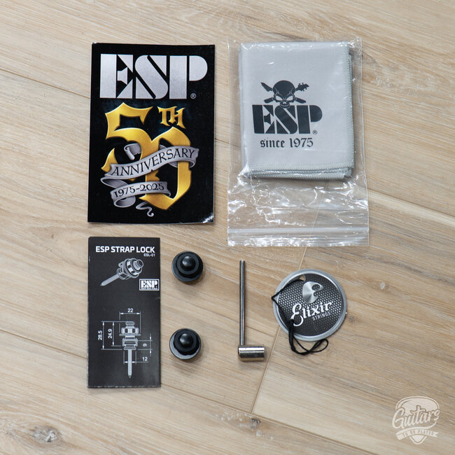 ESP E-II Arrow NT EMG Electric Guitar w/ Case – Snow White (B-stock)