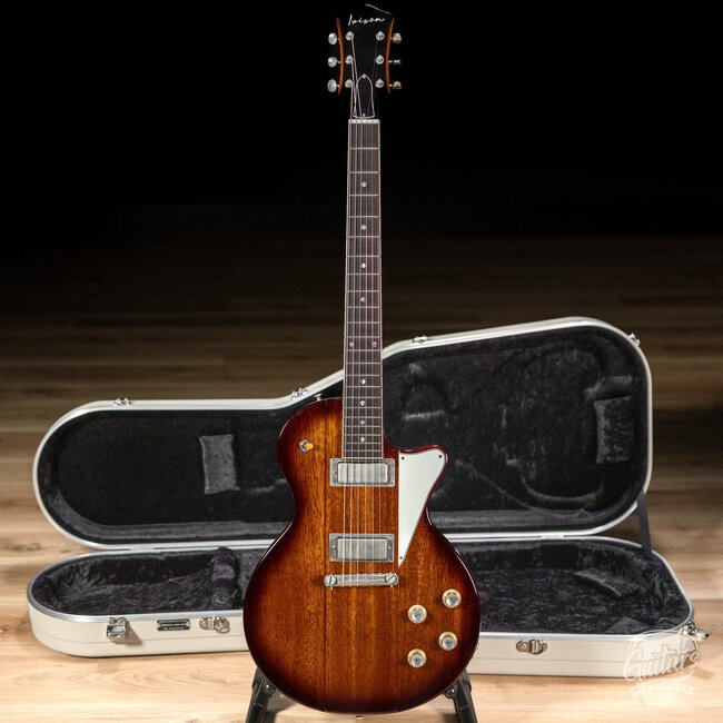 Ivison Dakota Standard Mahogany w/ Freebird Pickups –Light Aged Tobacco Sunburst