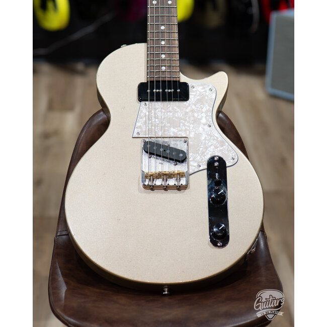 2024 Fano SP6 Oltre Lollar Low Wind P-90 & Vintage T w/ Gigbag – Shoreline Gold