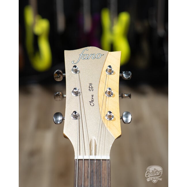 2024 Fano SP6 Oltre Lollar Low Wind P-90 & Vintage T w/ Gigbag – Shoreline Gold