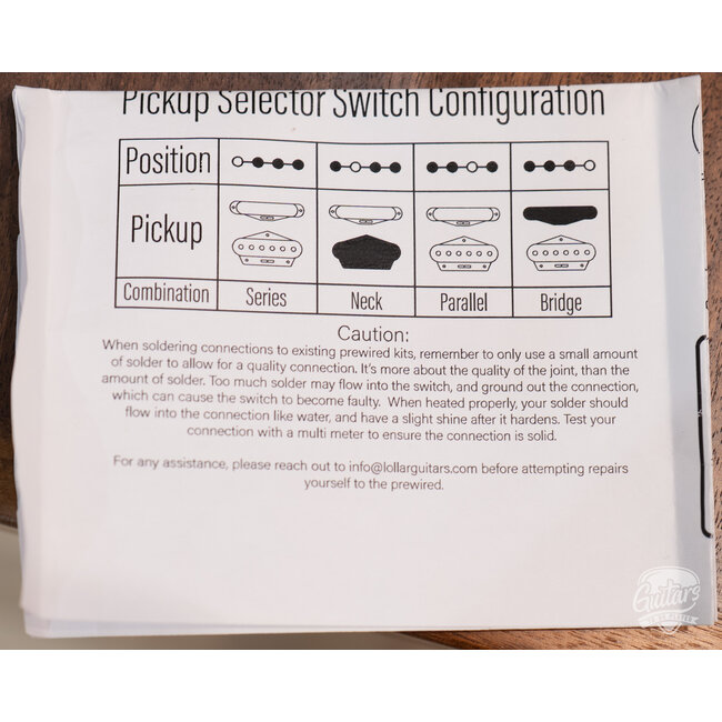 2024 Fano SP6 Oltre Lollar Low Wind P-90 & Vintage T w/ Gigbag – Shoreline Gold